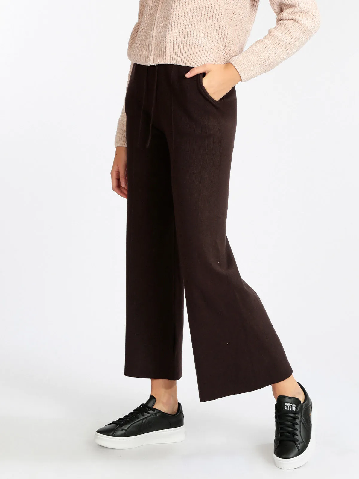 Lois & Pepe Pantalon palazzo femme en maille
