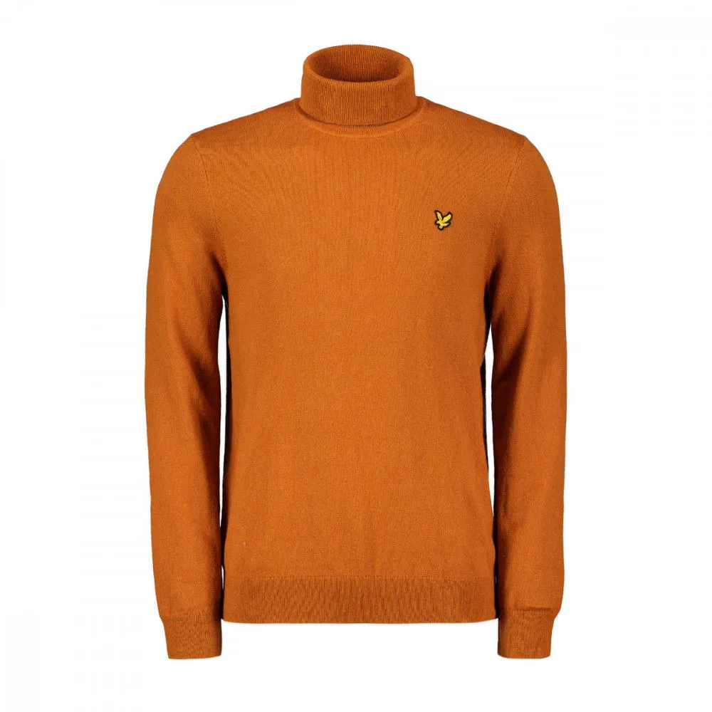 LYLE & SCOTT MAGLIONE DOLCEVITA COTONE LANA LOGO