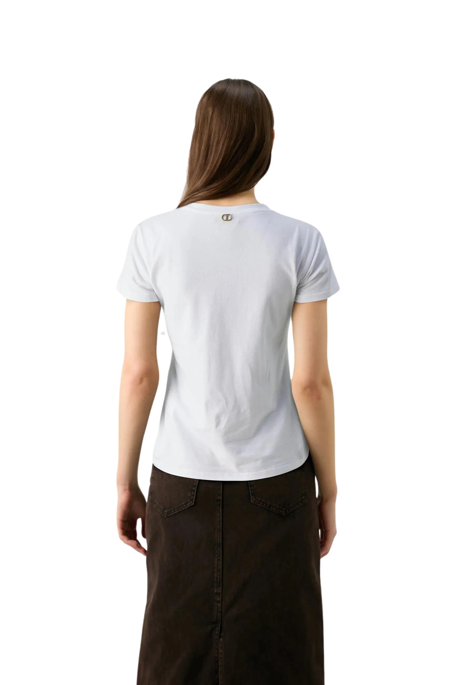 Maglia in cotone con fiocco