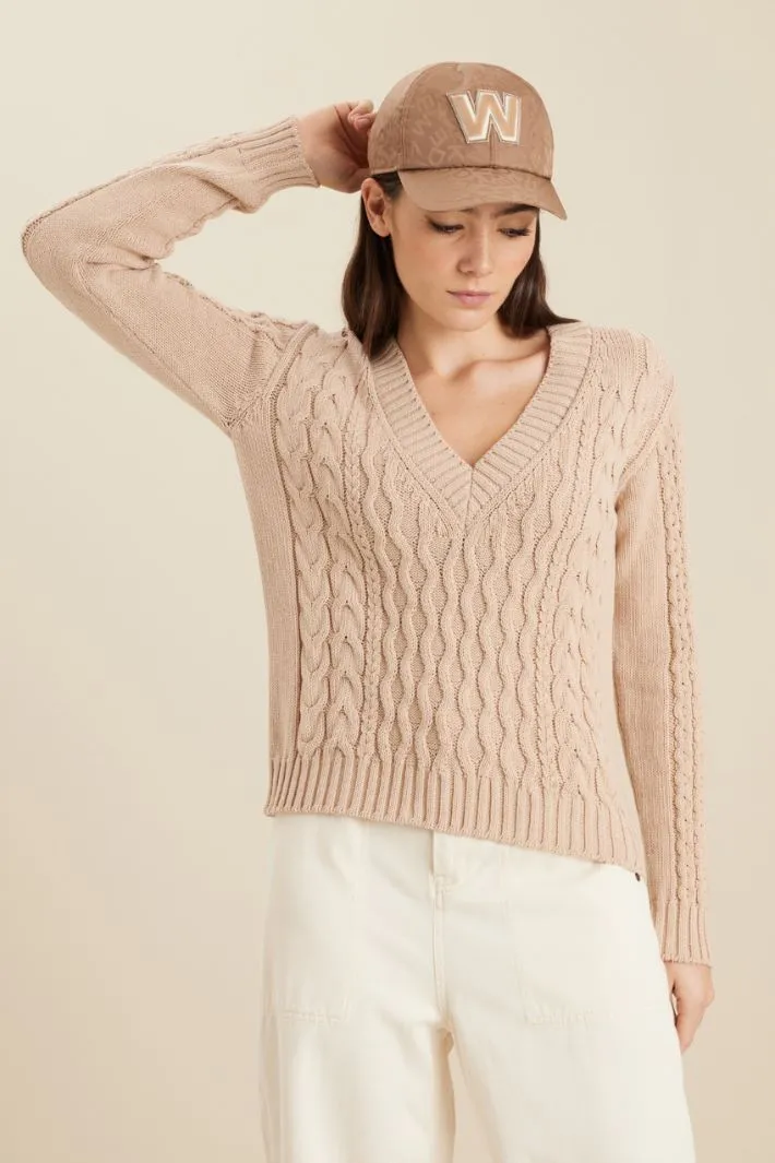 Maglia in misto cotone