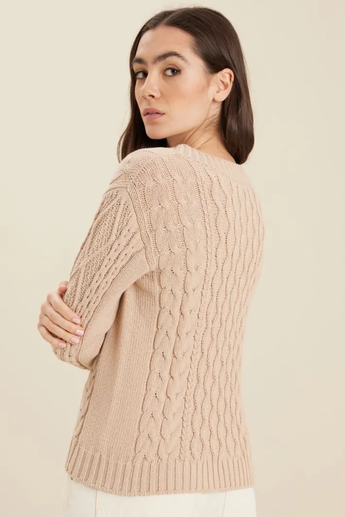 Maglia in misto cotone