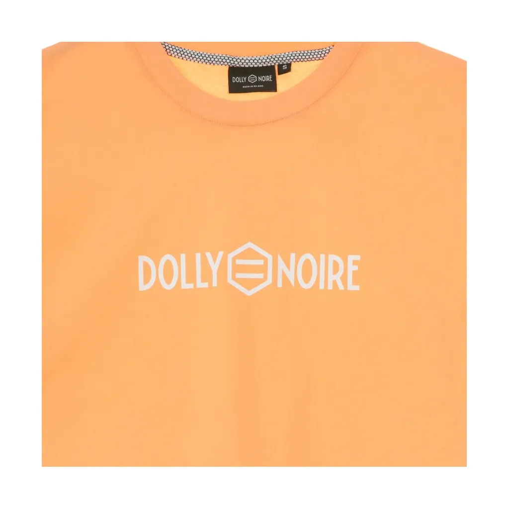 MAGLIETTA CORTA LOGO CROP TOP CANTALOUPE ORANGE
