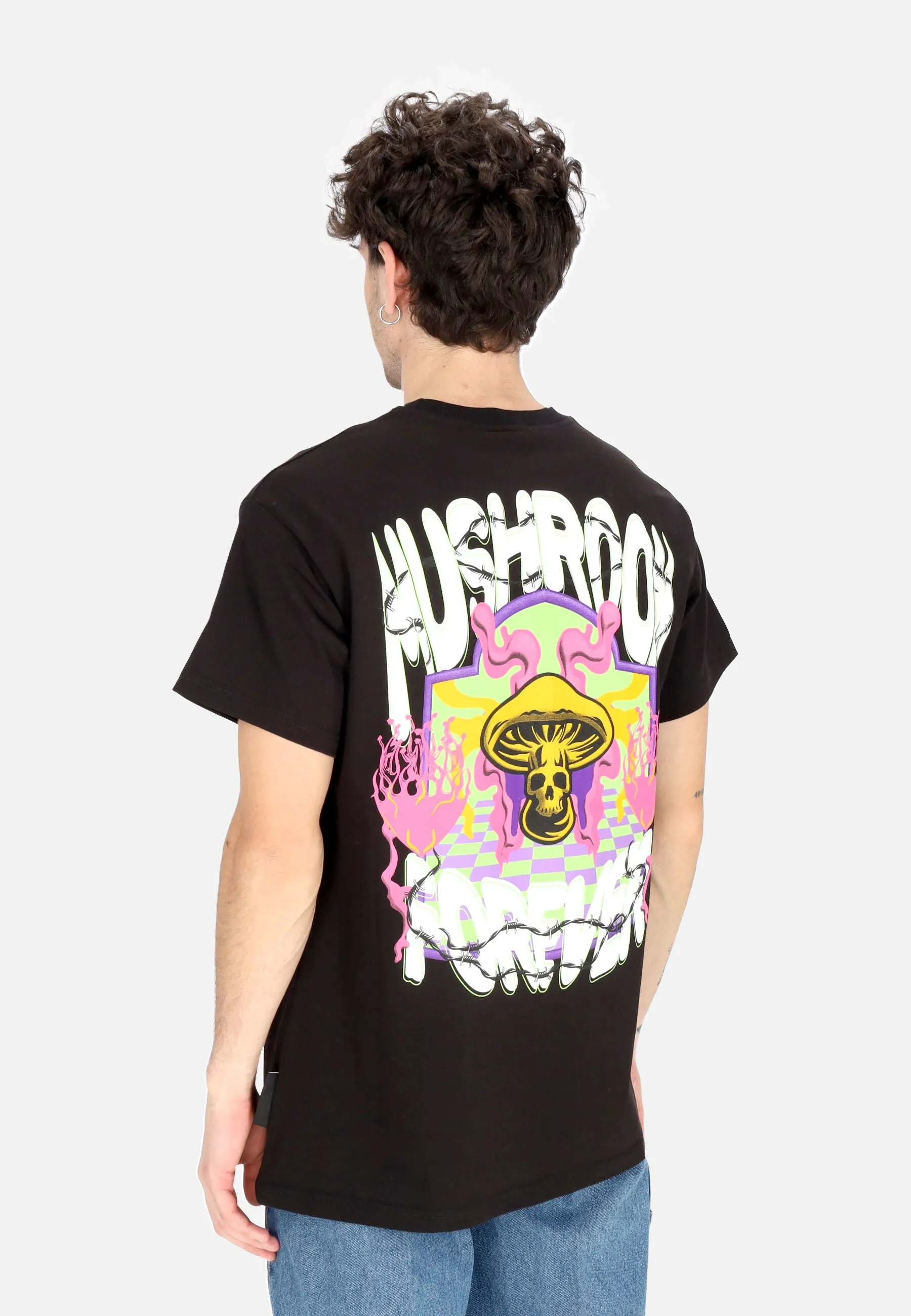 Maglietta Uomo Forever Tee Black