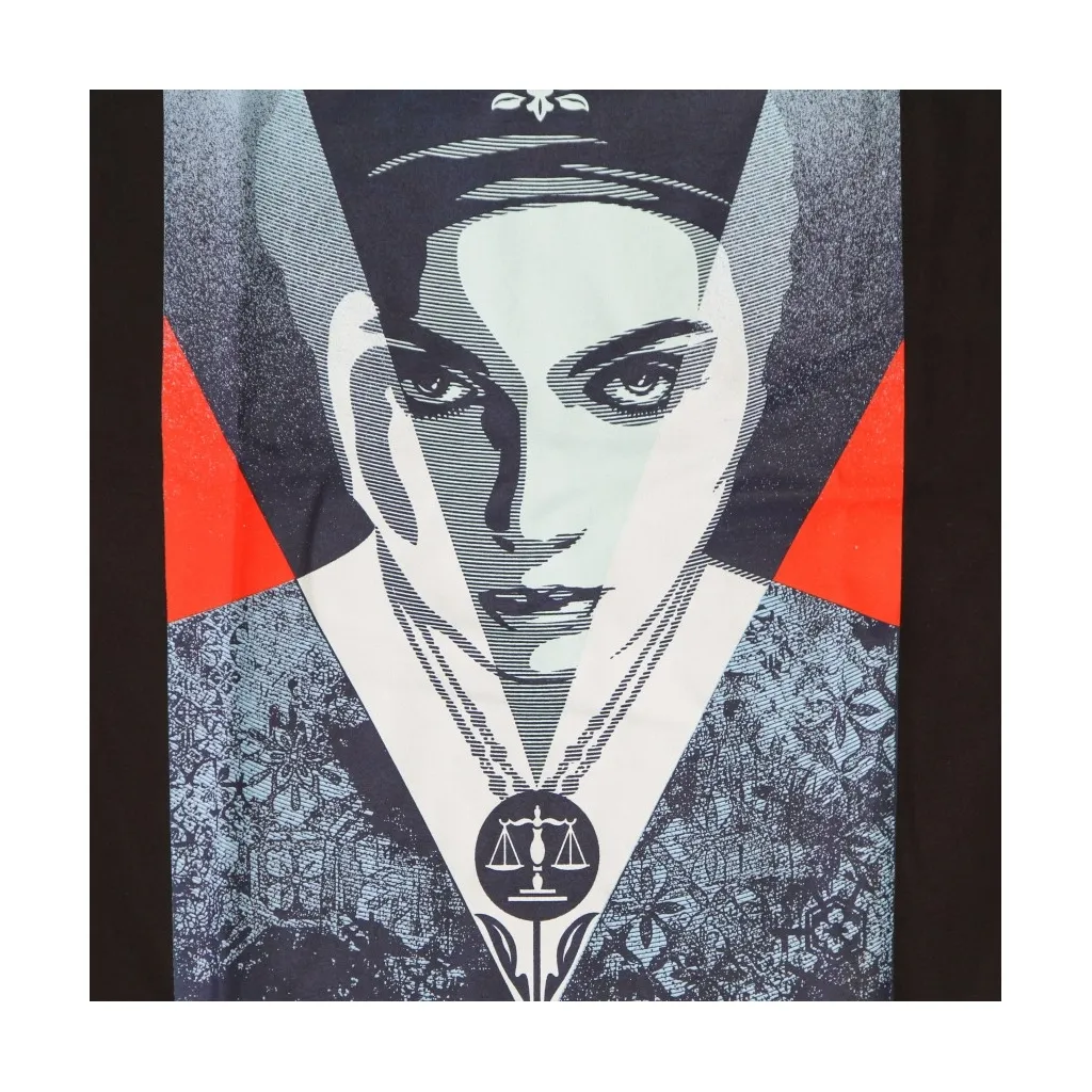 maglietta uomo justice activist classic tee BLACK