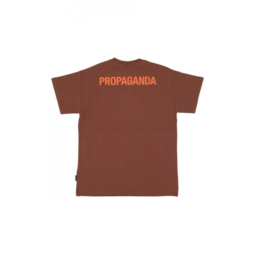 maglietta uomo logo classic tee MINK BROWN