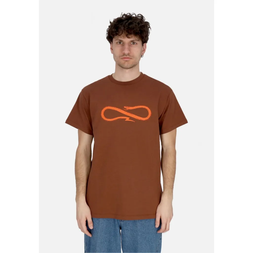 maglietta uomo logo classic tee MINK BROWN