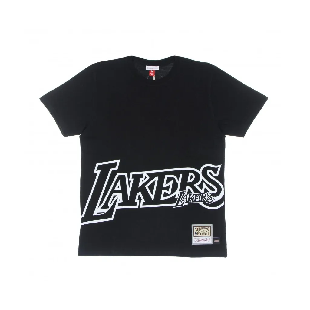 maglietta uomo nba big face 30 tee hardwood classics loslak BLACK