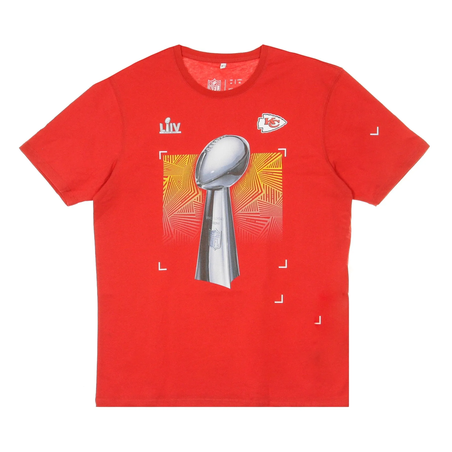 Maglietta Uomo Nfl Iconic Parade Celebration Kanchi Red