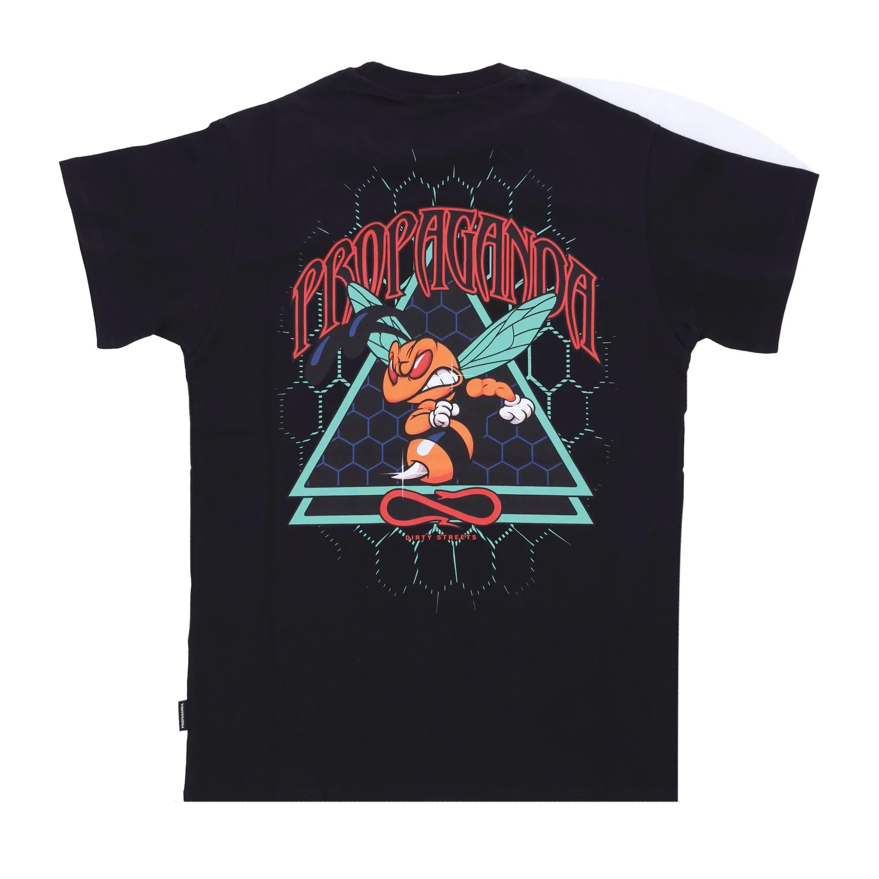 Maglietta Uomo Triangle Sting Tee Black