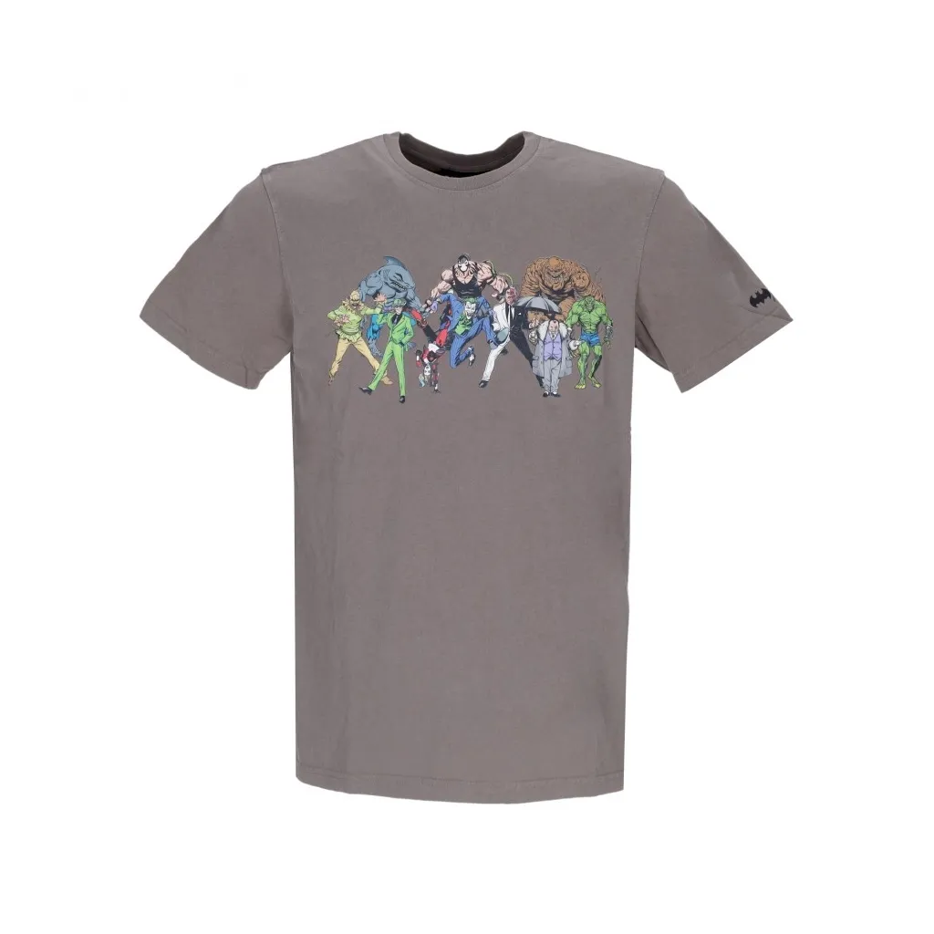maglietta uomo villains graphic tee x batman CHARCOAL