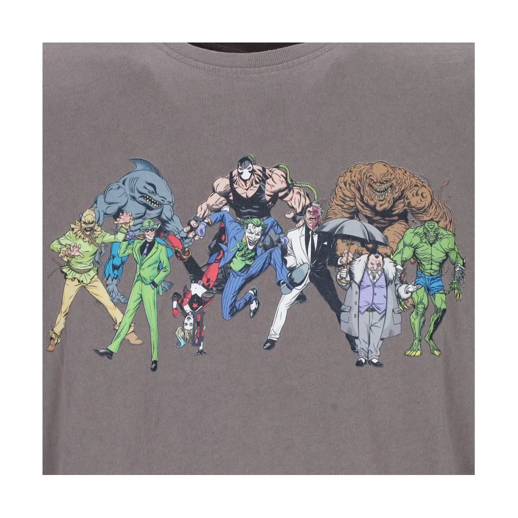 maglietta uomo villains graphic tee x batman CHARCOAL
