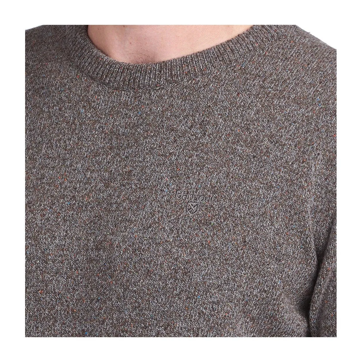 Maglione Barbour Tisbury Fango
