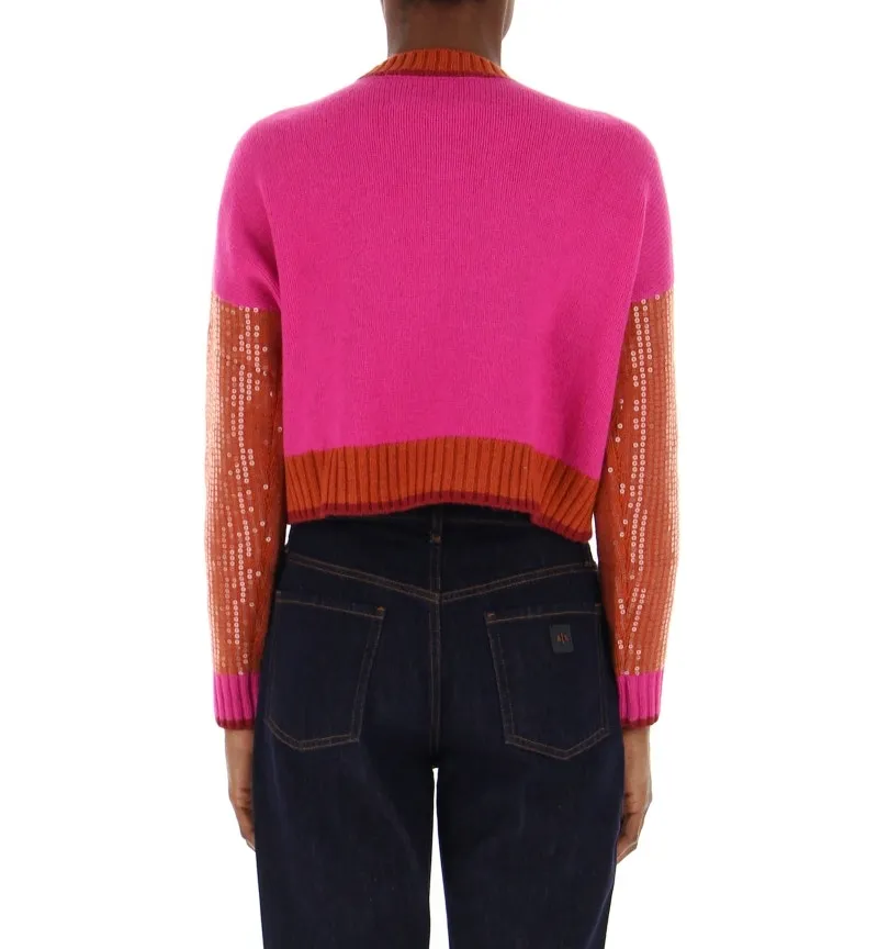Maglione con paillettes