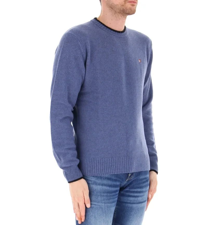 Maglione misto lana