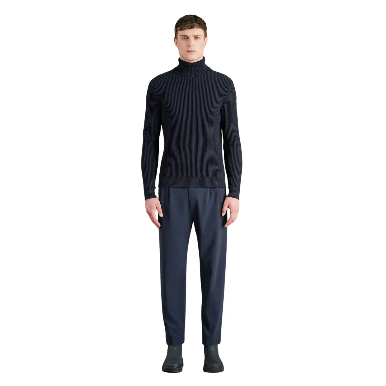 Maglione Uomo RRD Cotton 7 Sailor Knit Blu