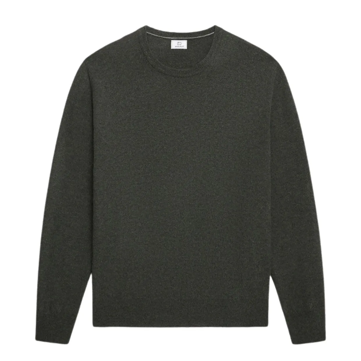 Maglione Woolrich Girocollo Super Geelong Verde