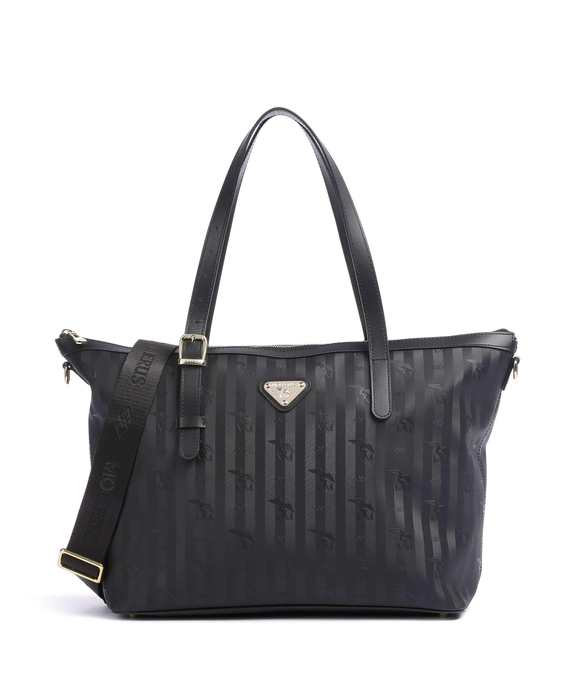  Maison Mollerus Vinerus Giswil Borsa shopper tela nero  