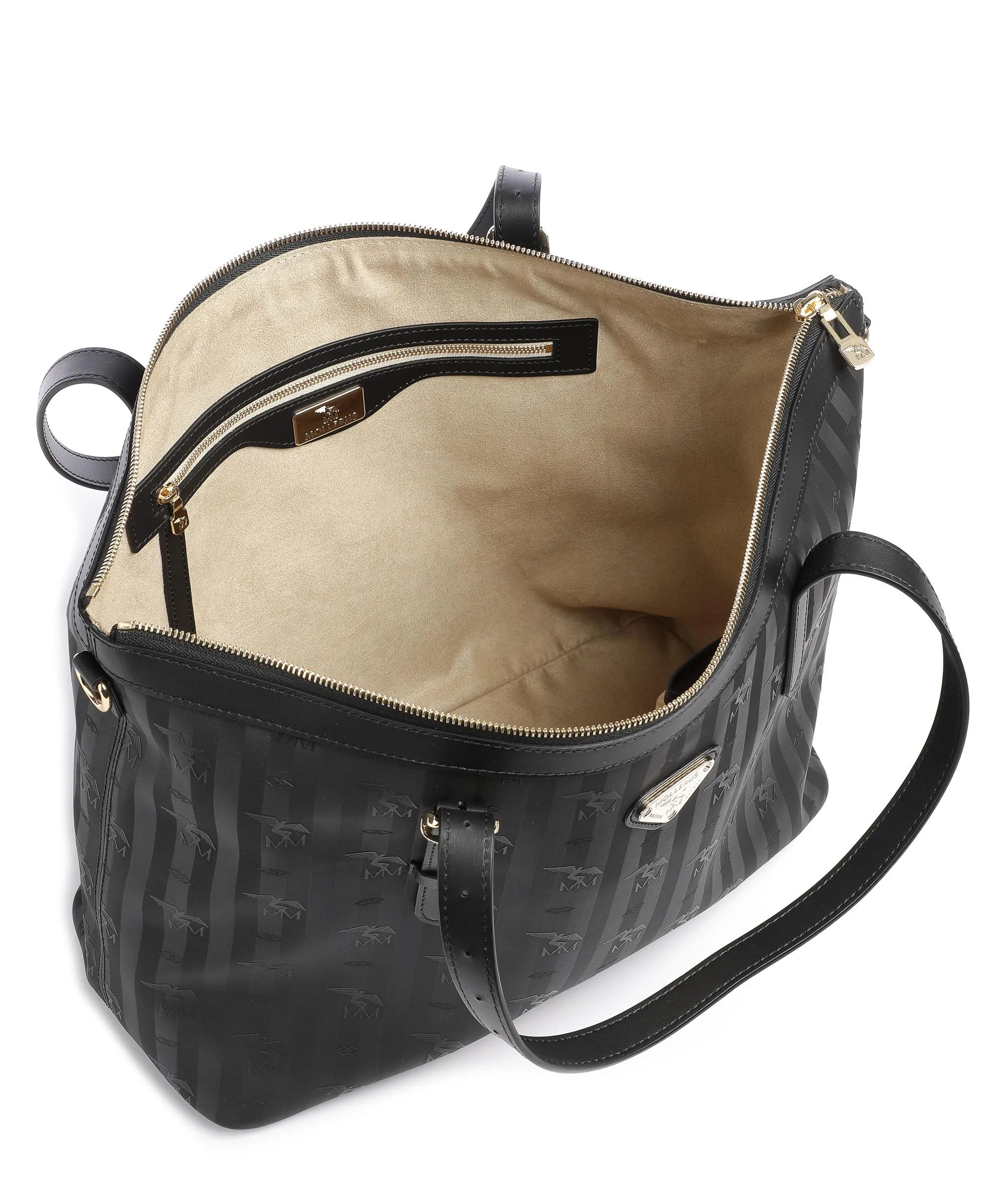  Maison Mollerus Vinerus Giswil Borsa shopper tela nero  