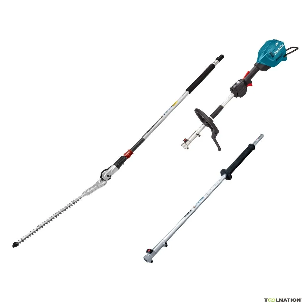 Makita UX01GZ05 Accu Combi System con impugnatura a D 40V Max, batterie e caricabatterie esclusi + accessorio per tagliasiepi e 