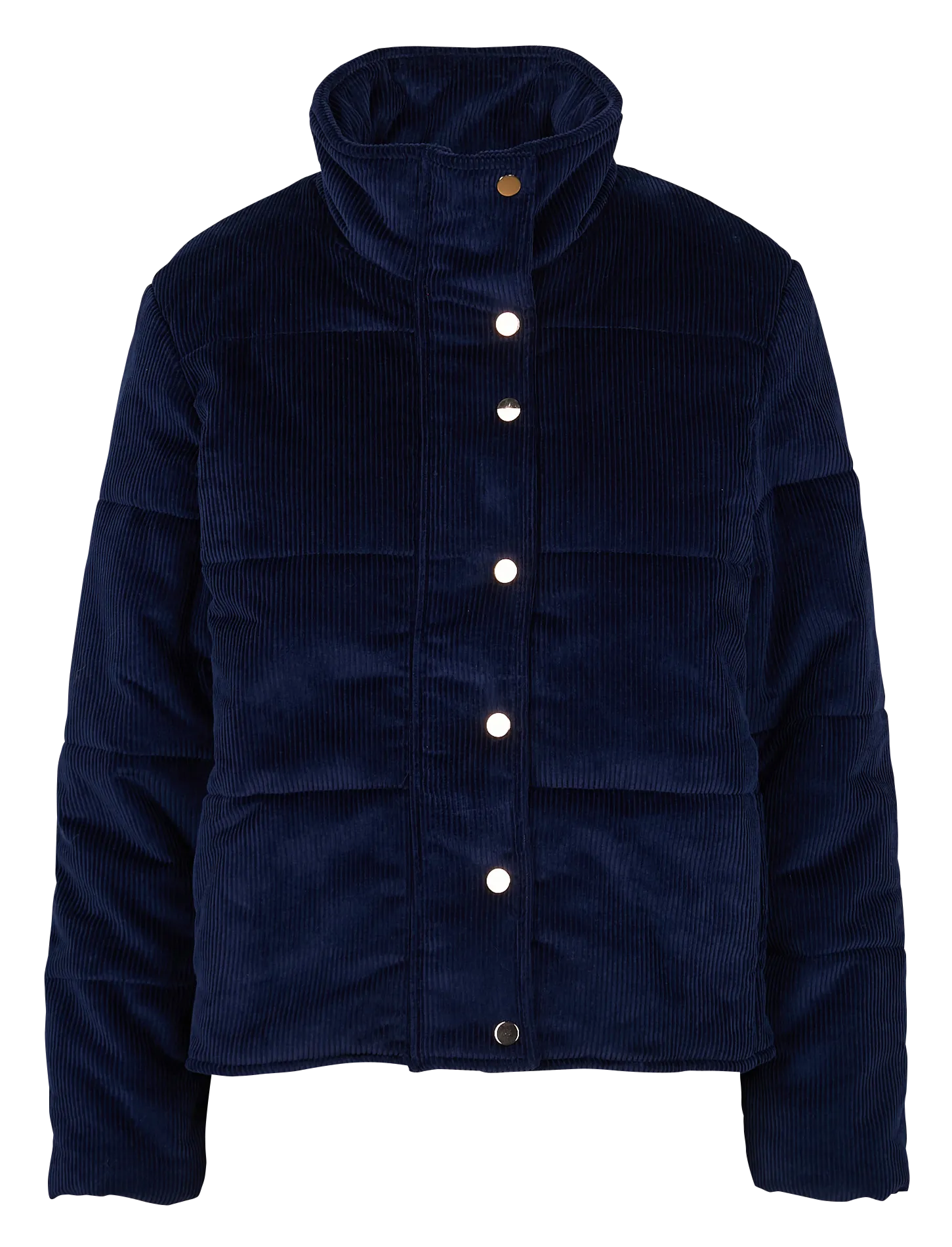  MARIE SIXTINE   JANIS - Piumino oversize in velluto a coste | Blu