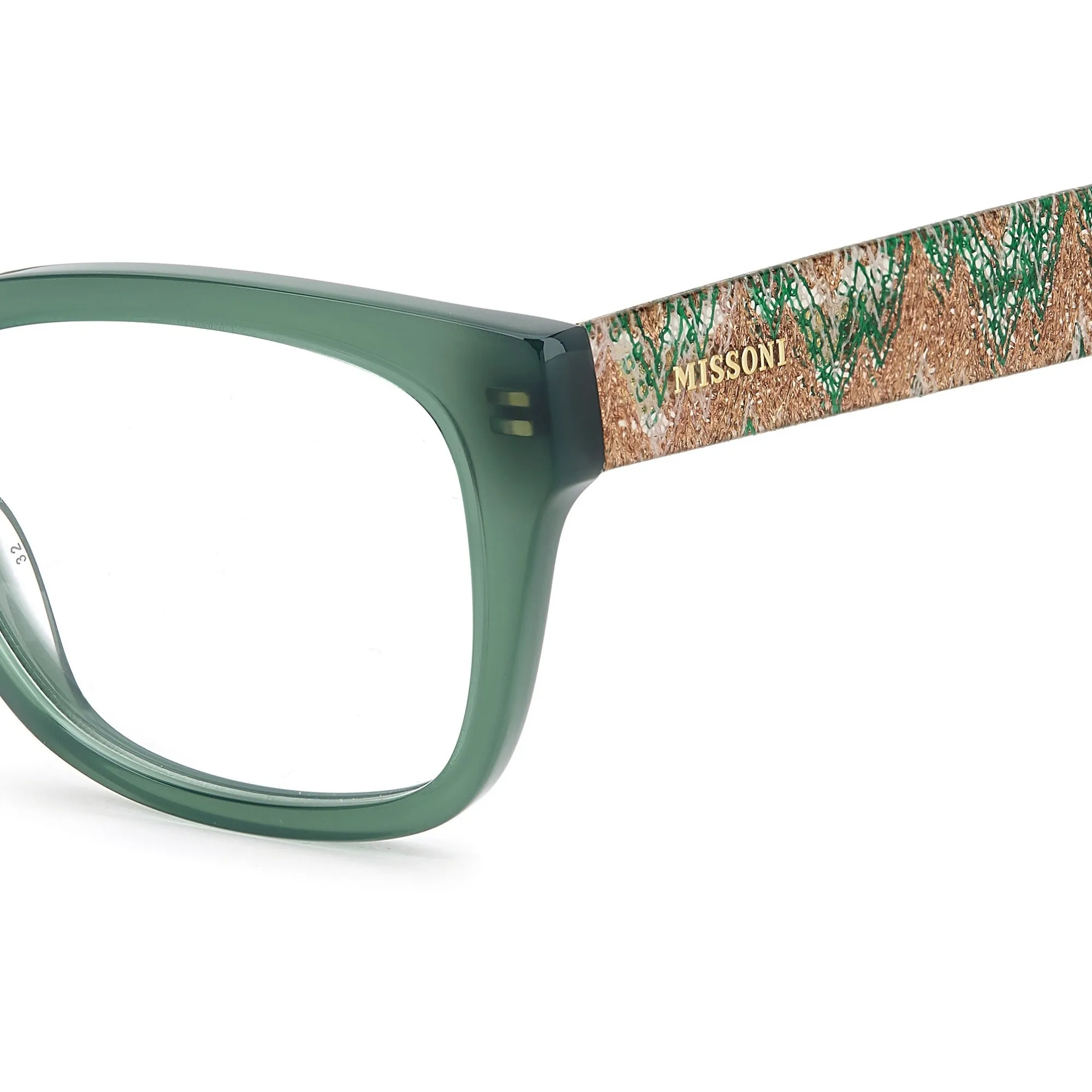   Missoni MIS 0128 - 1ED Verde | Occhiale Da Vista Donna 