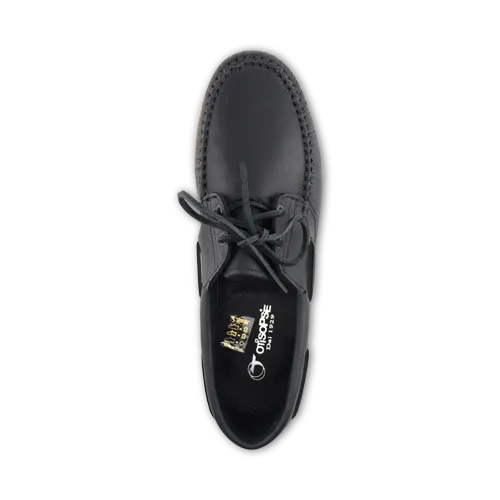 Mocassini Barca neri in pelle