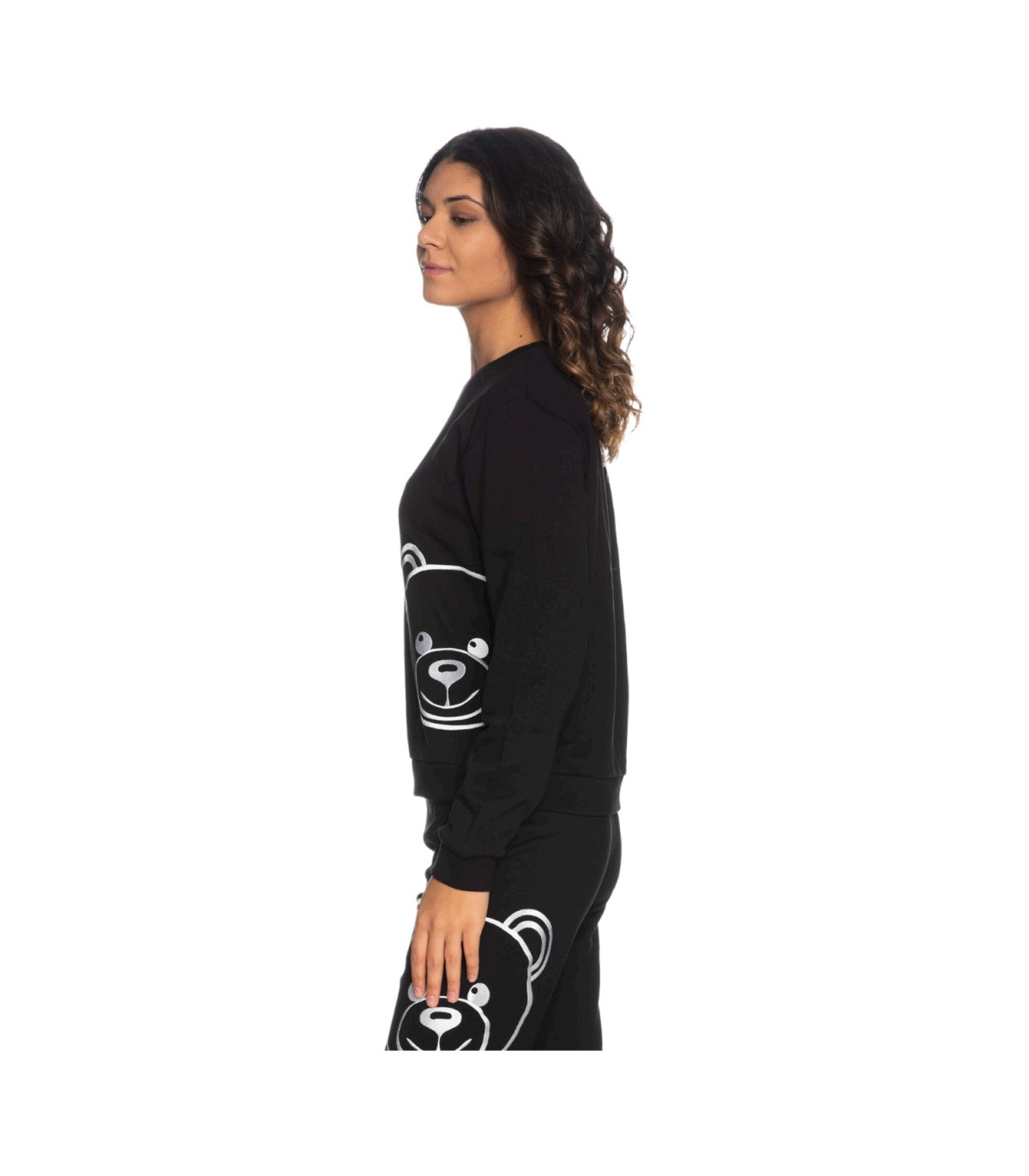 Moschino Donna Felpa A Girocollo