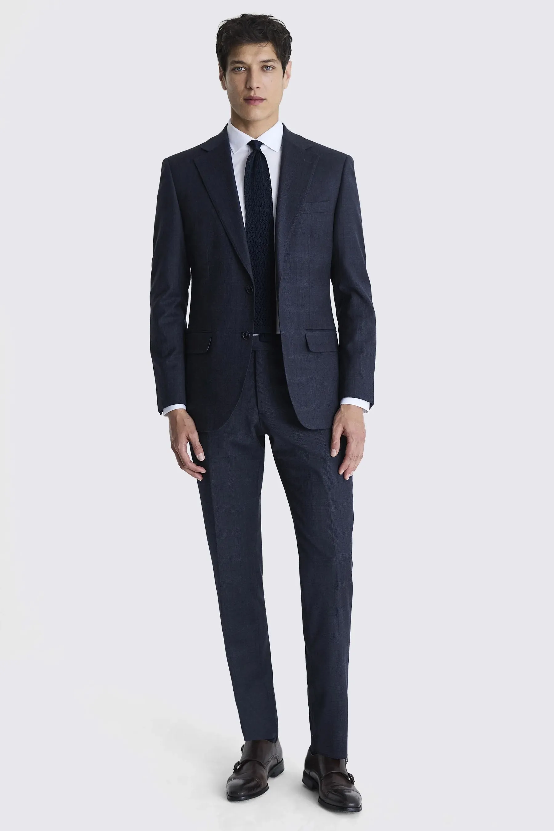 MOSS Vestibilità sartoriale - Milled Giacca A quadri da completo
