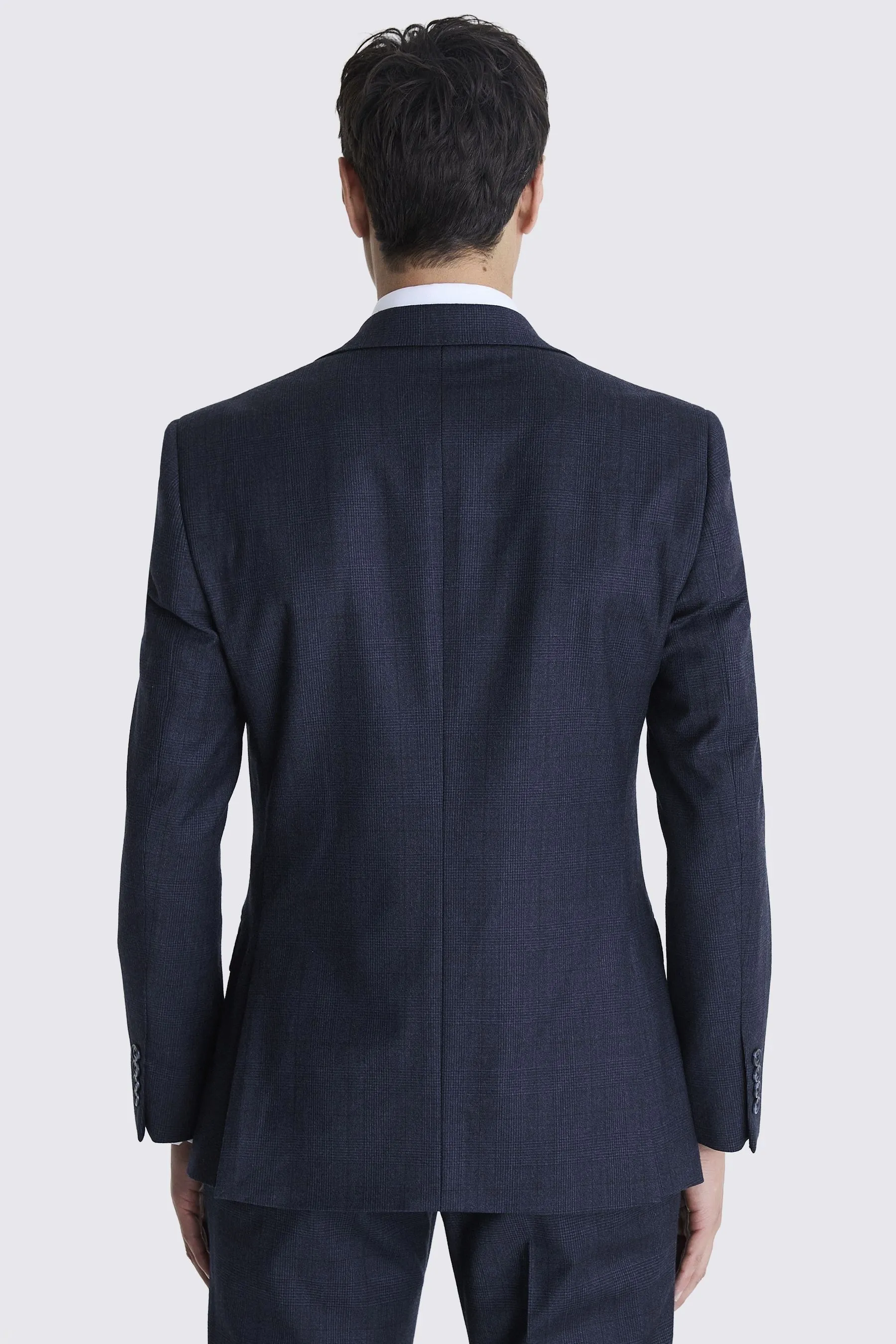MOSS Vestibilità sartoriale - Milled Giacca A quadri da completo