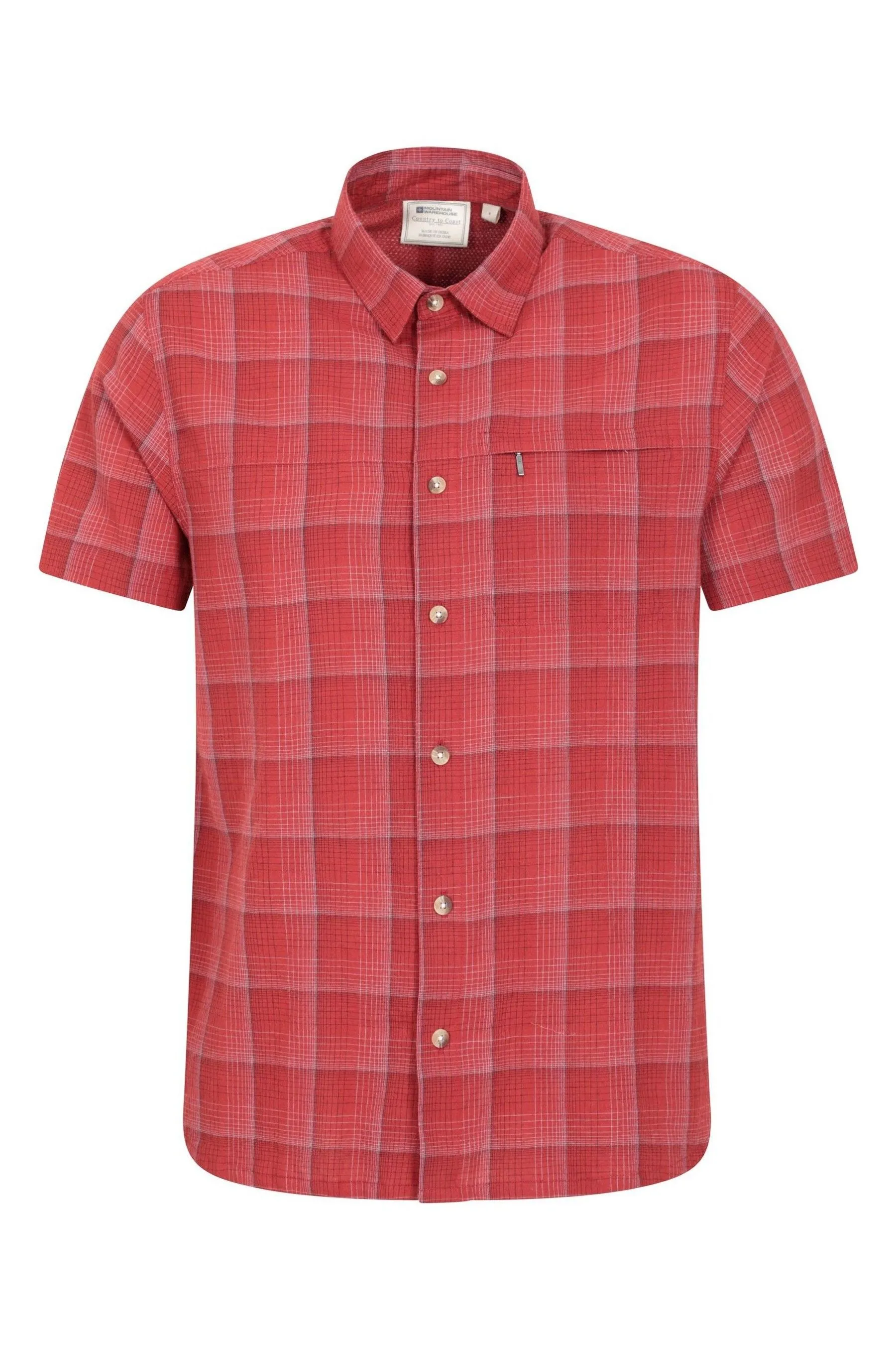 Mountain Warehouse Vacanze Uomo Cotone Camicia    