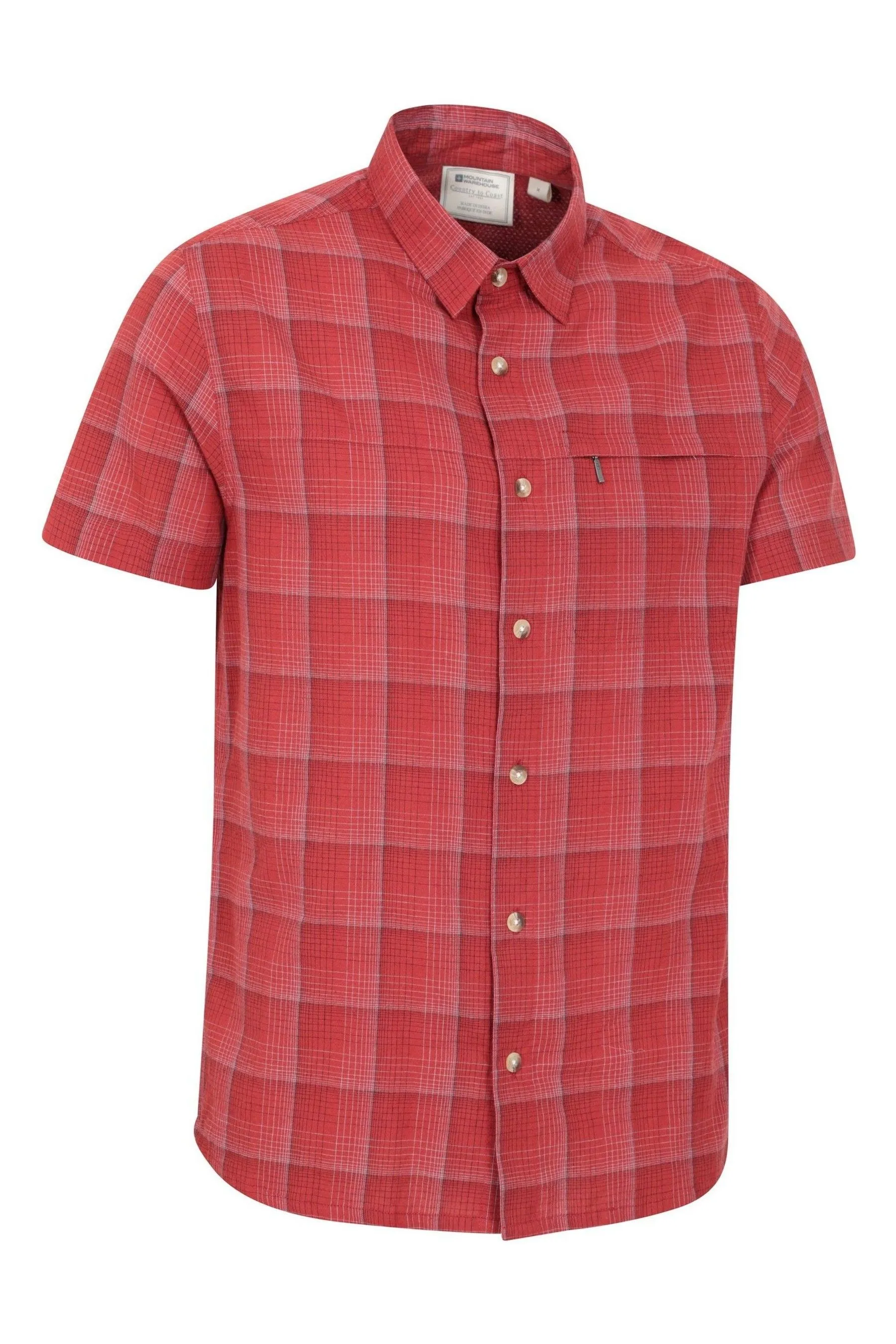 Mountain Warehouse Vacanze Uomo Cotone Camicia    