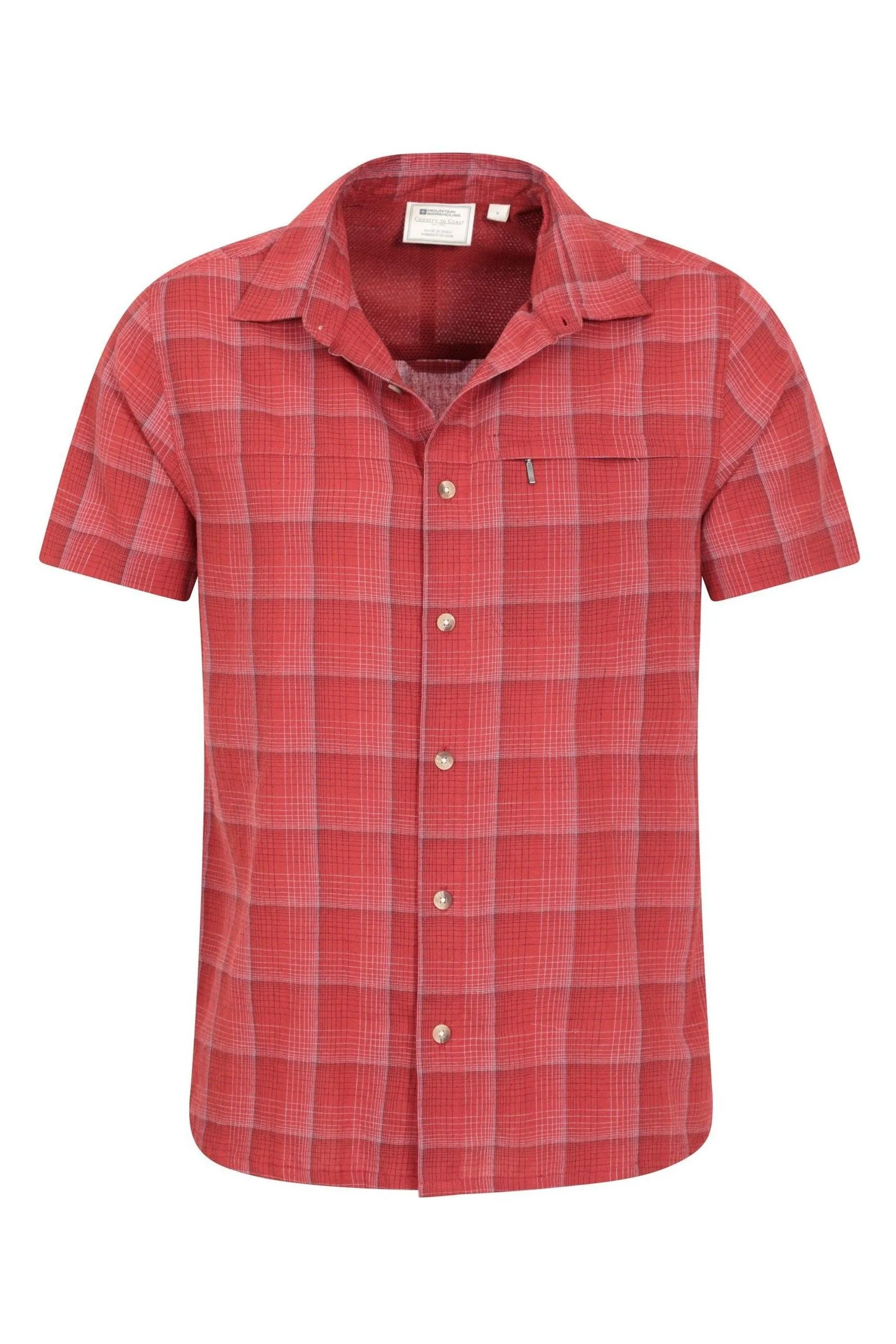 Mountain Warehouse Vacanze Uomo Cotone Camicia    
