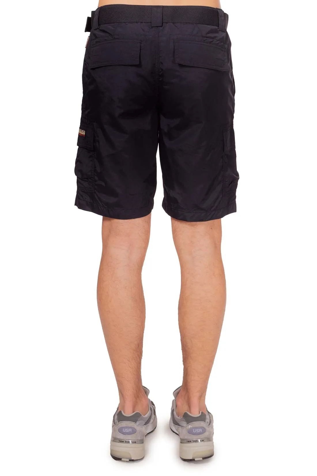 NAPAPIJRI Bermuda cargo uomo Smith con cintura
