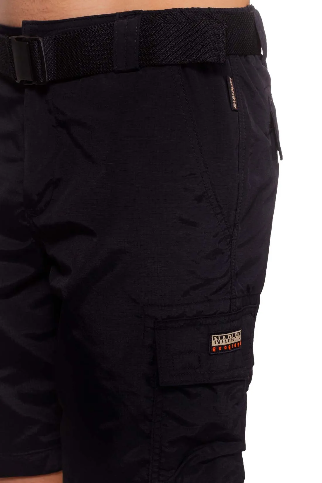 NAPAPIJRI Bermuda cargo uomo Smith con cintura