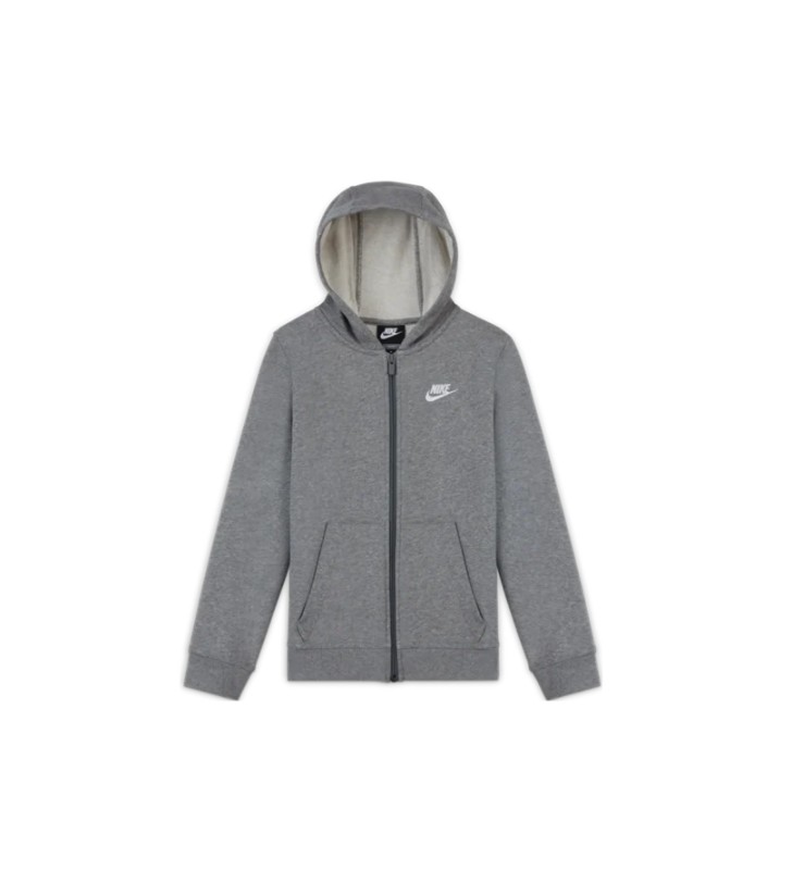 NIKE FELPA APERTA CON CAPPUCCIO RAGAZZO