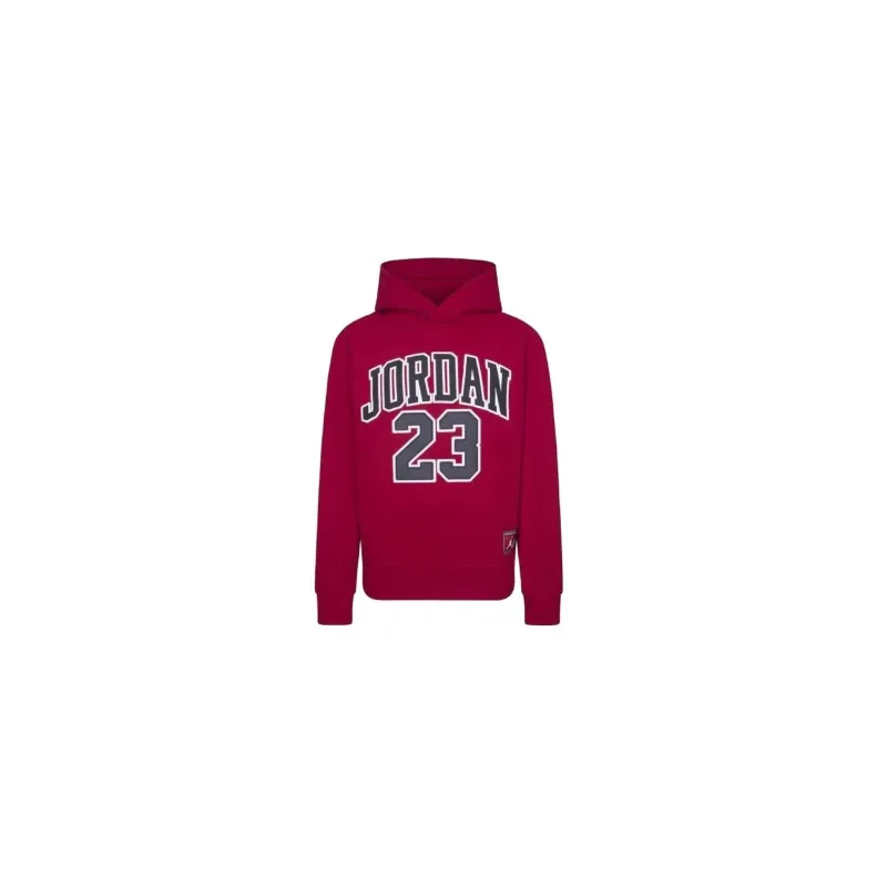Nike Jordan Jdb Jordan Hbr Flc Po Hd Gym Red Felpa Capp Rossa Junior Bimbo