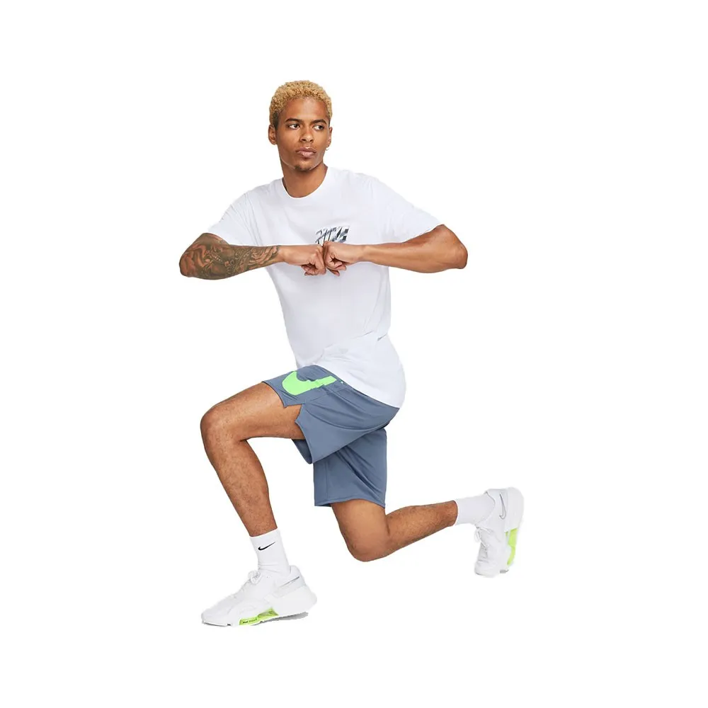 Nike Shorts Sportivi 9Train Blu Uomo
