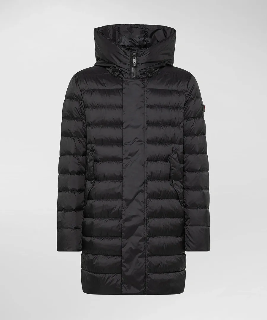 Nylon parka with Peuterey Logo / Black
