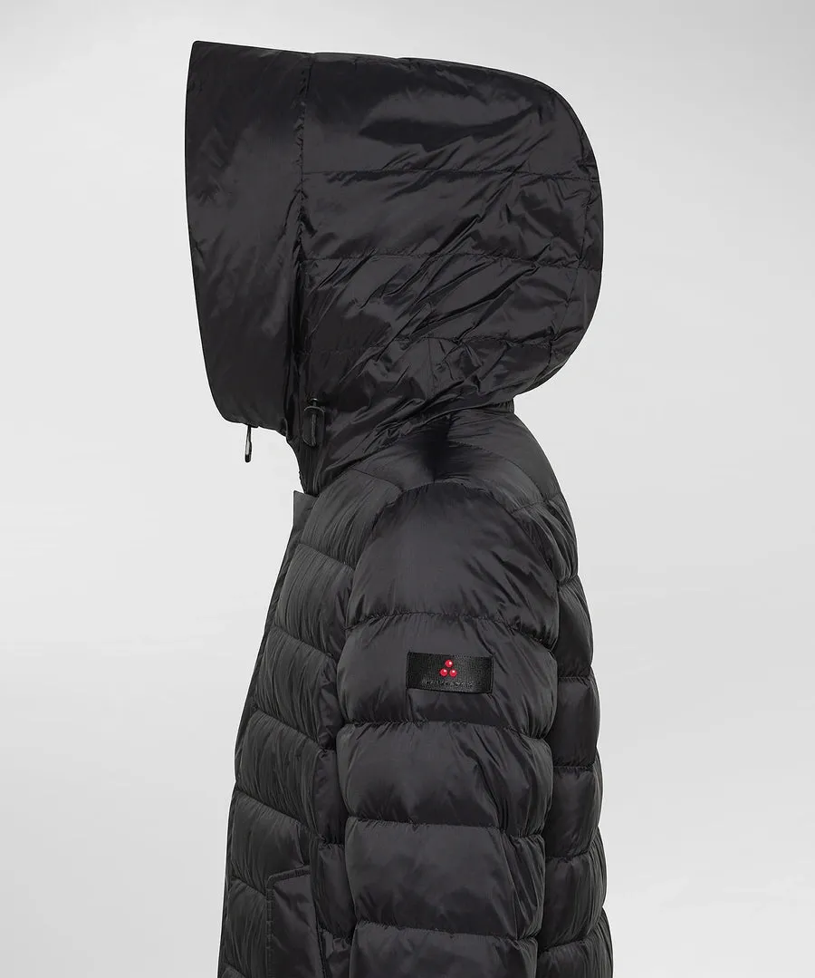 Nylon parka with Peuterey Logo / Black