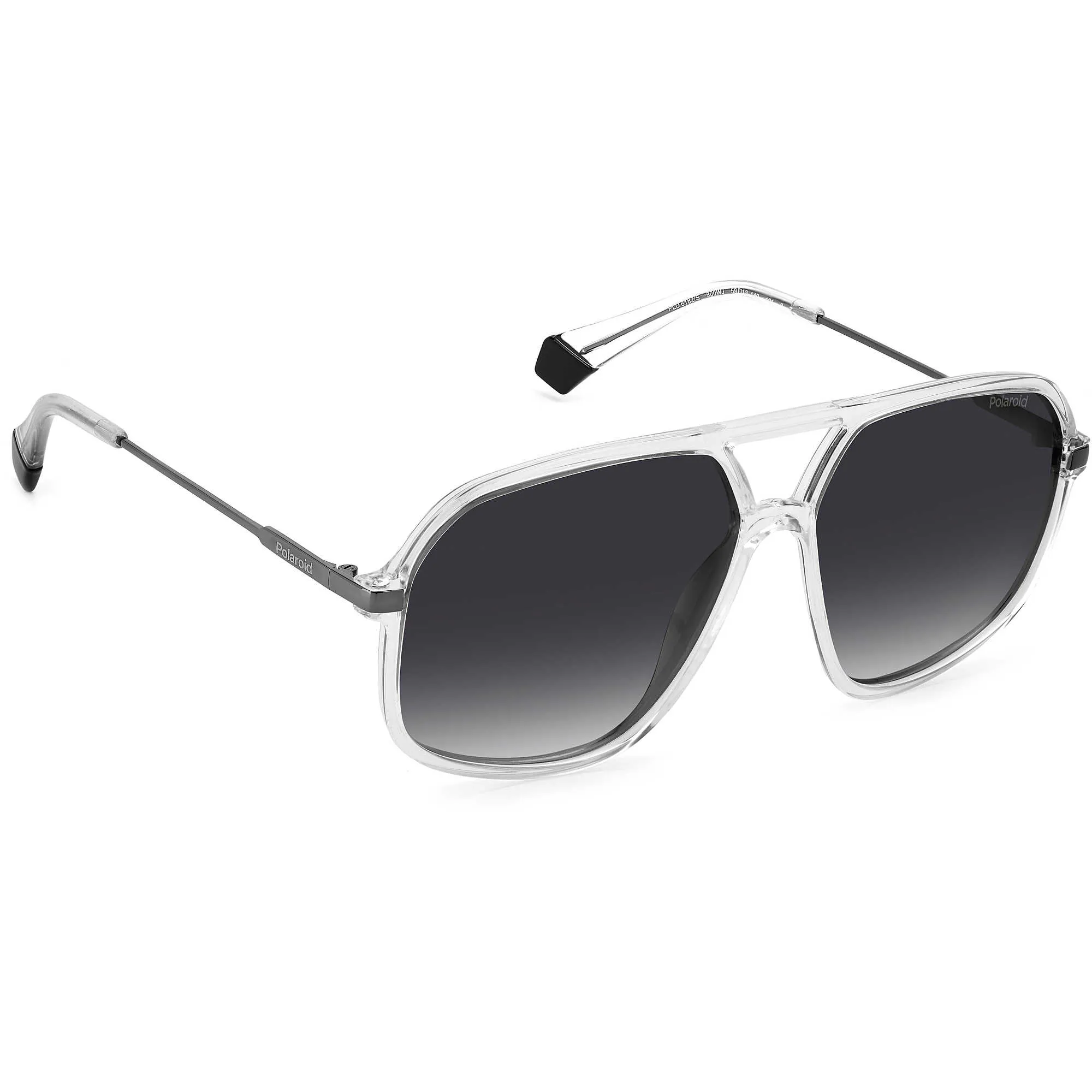 occhiali da sole Polaroid unisex trasparenti