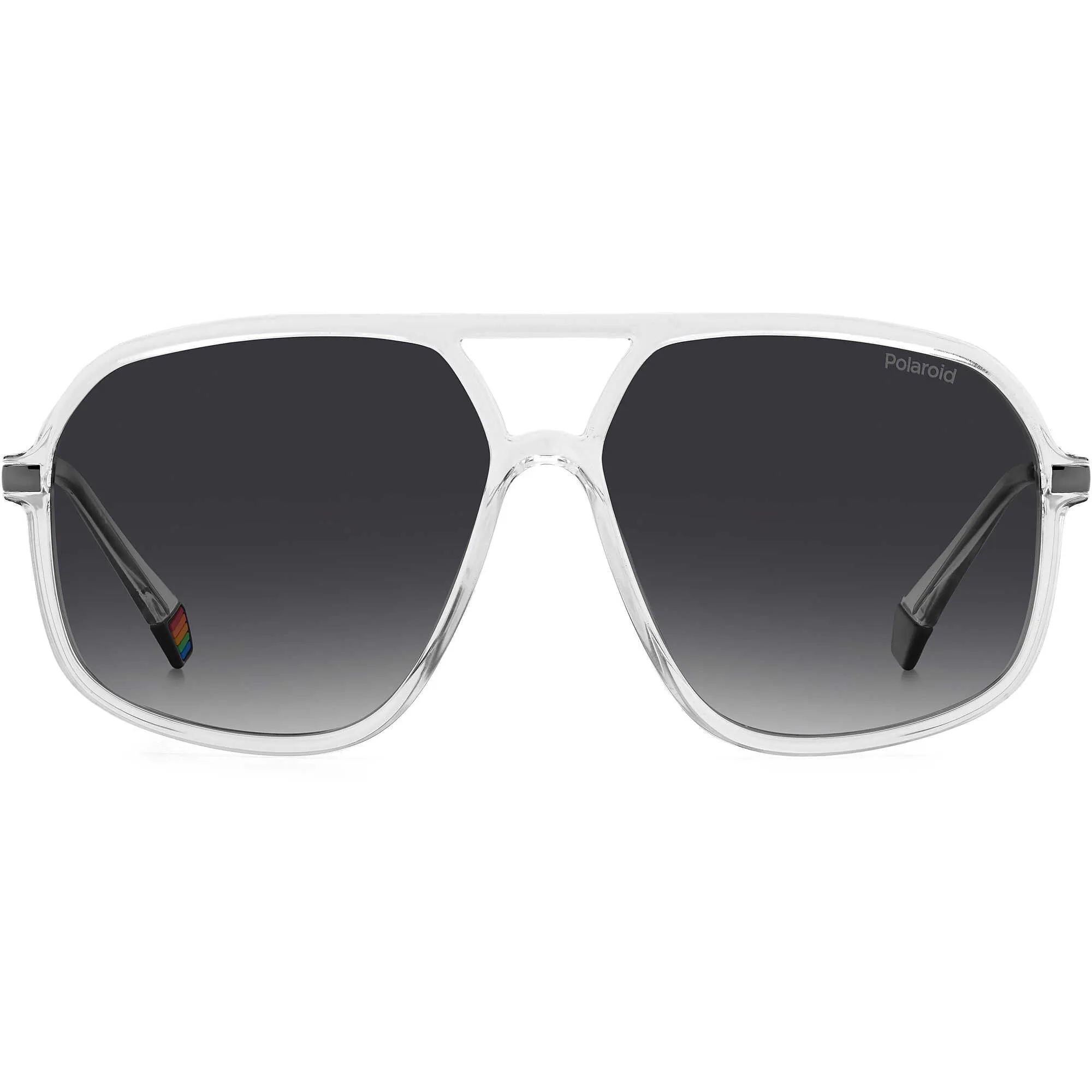 occhiali da sole Polaroid unisex trasparenti