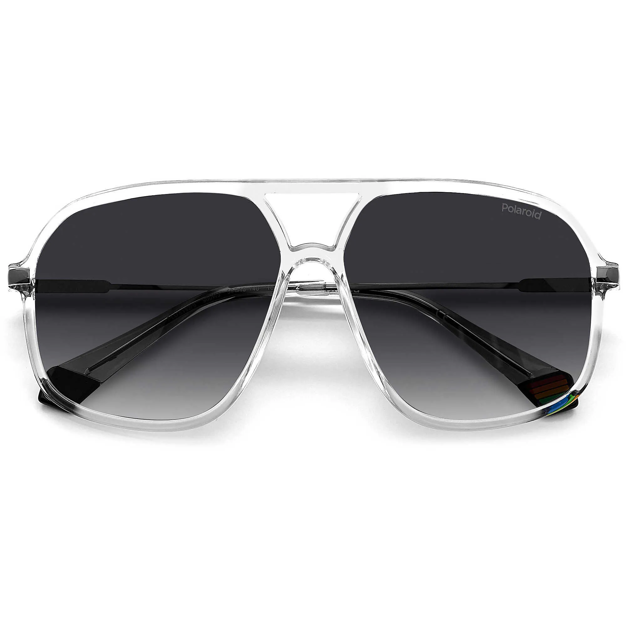 occhiali da sole Polaroid unisex trasparenti