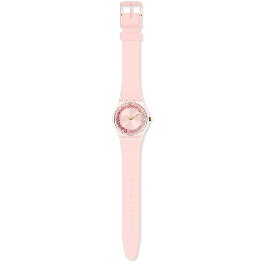 orologio Swatch rosa solo tempo Essentially