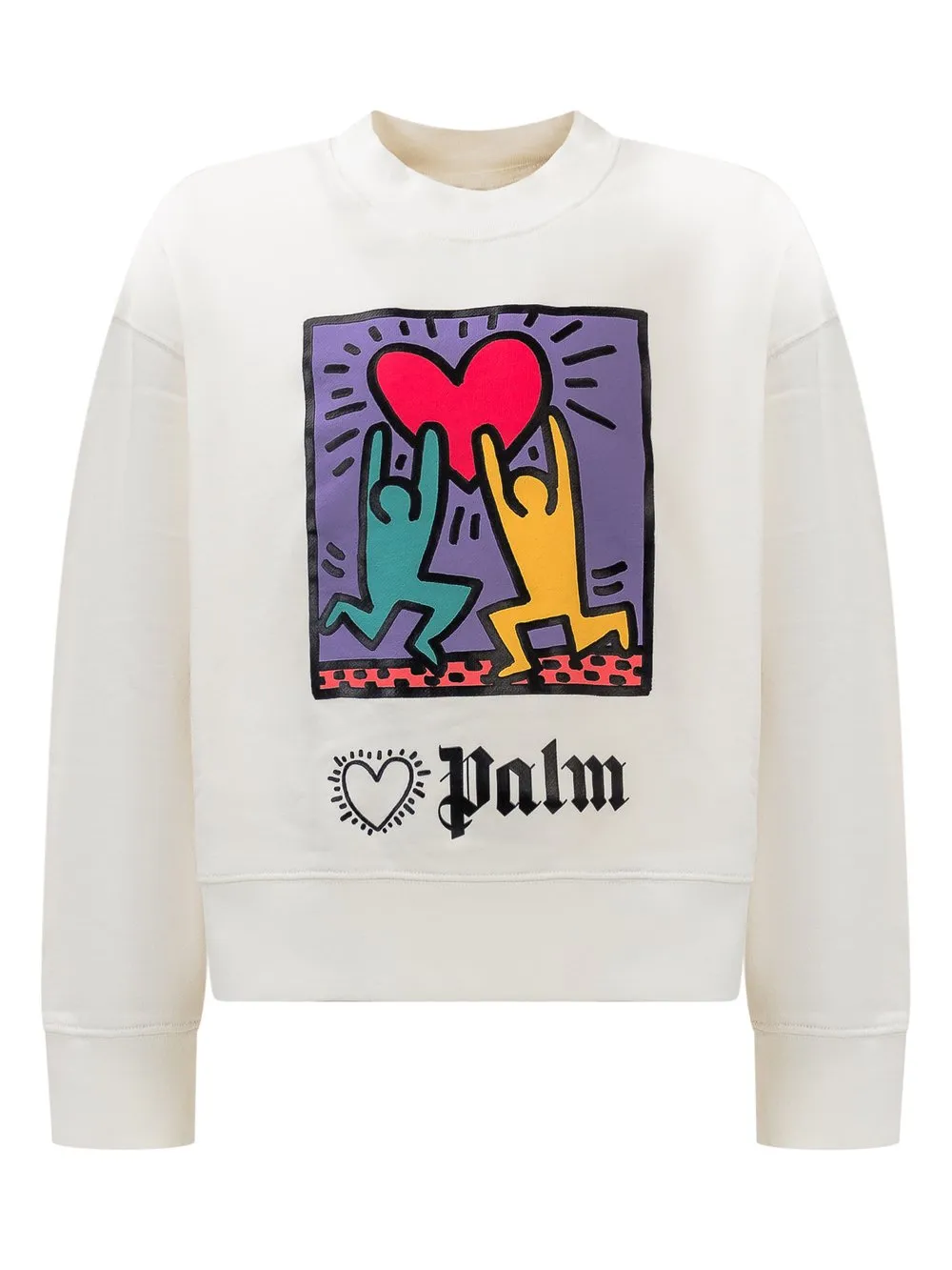 PALM ANGELS KIDS Felpa Palm Angesl X Keith Haring  