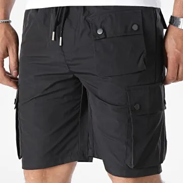 Pantaloncini Cargo neri