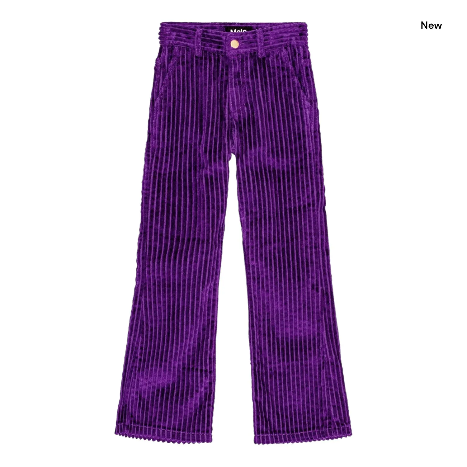Pantalone a zampa viola per bambina