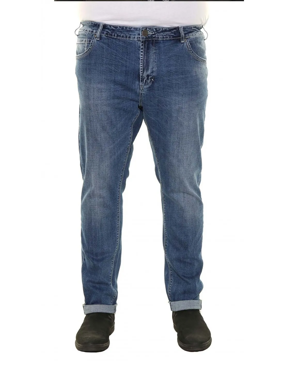 Pantalone Jeans denim Elasticizzato taglie forti Mod Cl Xf