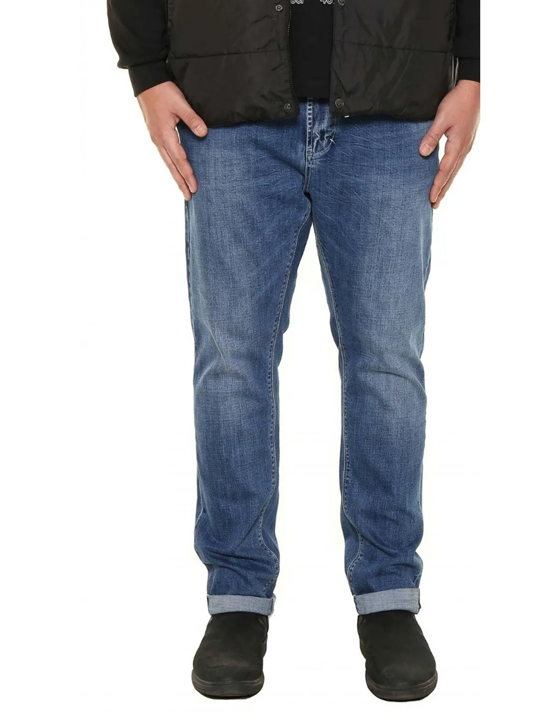 Pantalone Jeans denim Elasticizzato taglie forti Mod Cl Xf