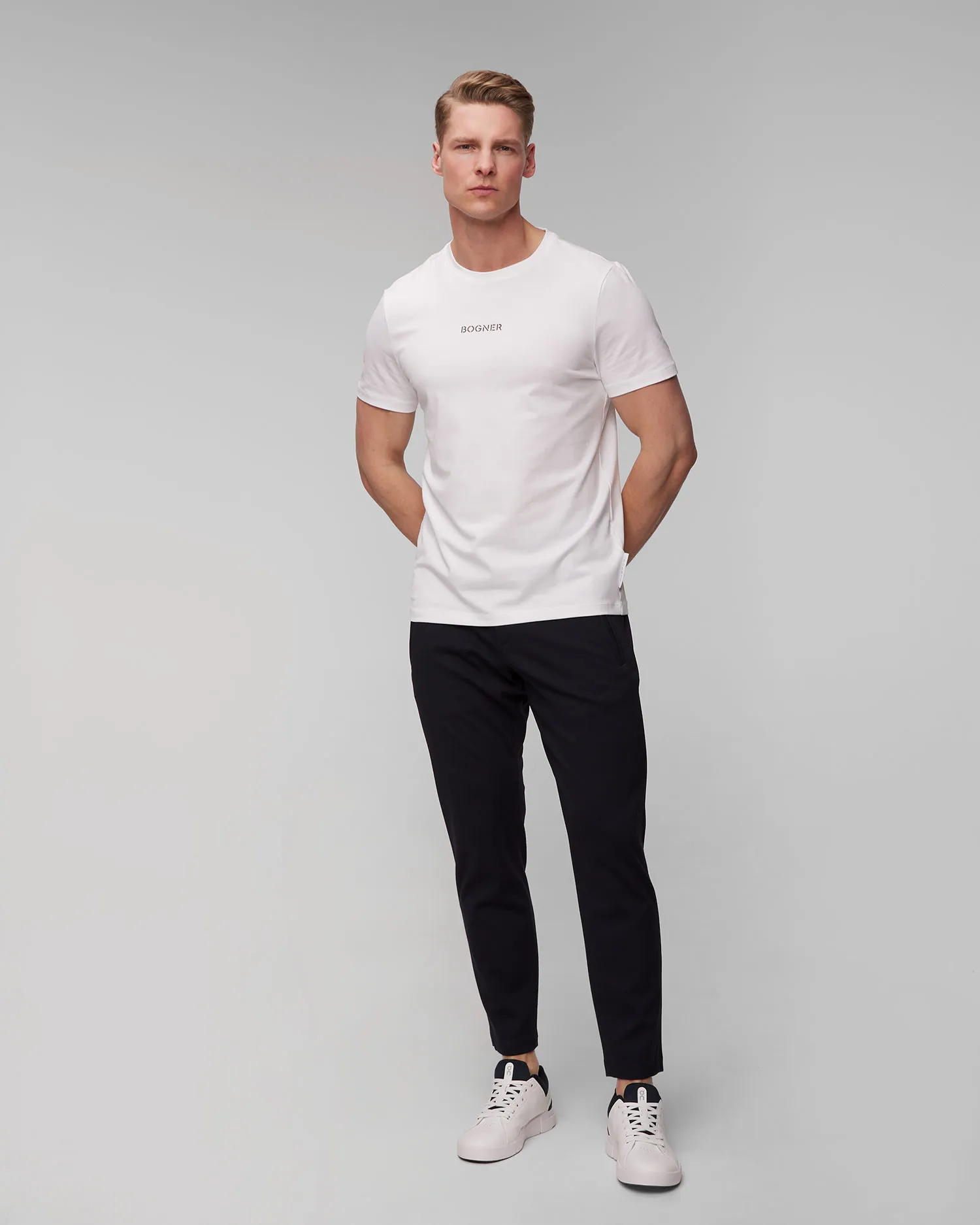Pantaloni blu scuro da uomo BOGNER Richy-4 18048795-464