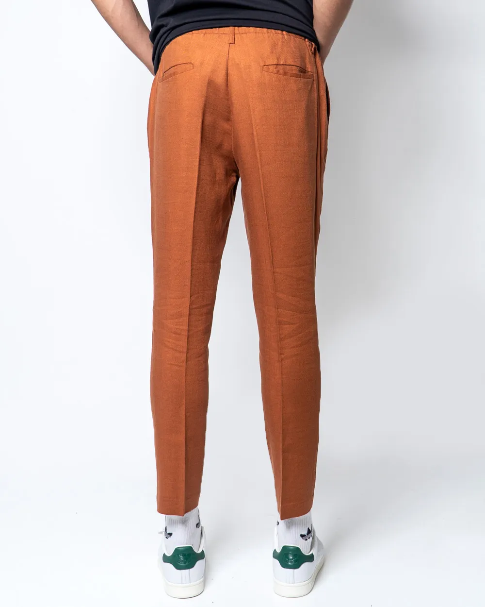 Pantaloni con cavallo basso Antony Morato carrot con pences Mattone